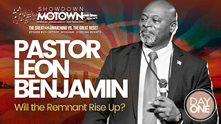 Pastor Leon Benjamin | Pastor Leon Benjamin Speaks At ReAwaken America Tour Detroit, Michigan! Join Navarro, Flynn, Eric Trump & Team America At Oct 18-19 Selma, NC ReAwaken! Request Tix Via Text 918-851-0102