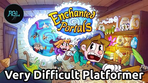 Enchanted Portals | Extremely Hard Platformer Inspired By Cuphead | Come Watch Me Fail | Gameplay