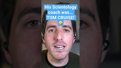 His Scientology coach was…TOM CRUISE! 😂 #shorts