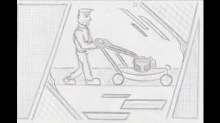 The Tale of Lana The Lawnmower - [ Animatic Short Film ]