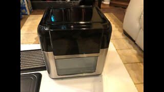 BestBuy Insignia 10 Qt Digital Air Fryer Oven Stainless Steel Model:NS-AF10DSS2 SKU:6471356