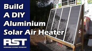 ☀️ Build A DIY Solar Space Heater