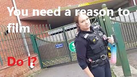 sergeant 2795 I need a reason to film. more feelings then knowing the law and WPC covers her numbers