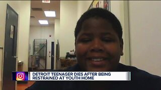 Detroit teenager dies after being restrained at youth home