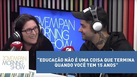 Lucas Silveira: "Educação não é uma coisa que termina quando você tem 15 anos" | Morning Show