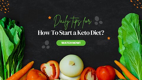 How to Start a keto diet?