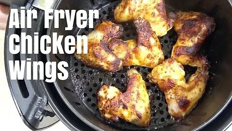 Sriracha Butter Air Fryer Chicken Wings Recipe - Greg's Kitchen