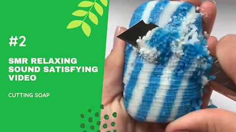Cutting Soap #2 - ASMR Relaxing Sounds Satisfying Video