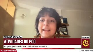 Atividades do PCO no Rio de Janeiro e declarações de apoio ao partido | Momentos do Reunião de Pauta