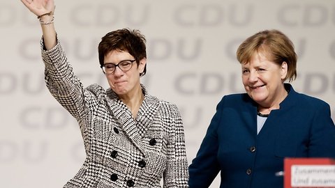 CDU Elects German Chancellor Merkel's Replacement