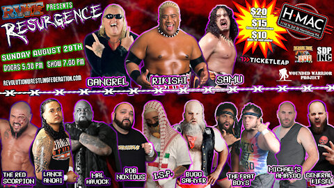 Revolution Wrestling Federation Present Resurgence!