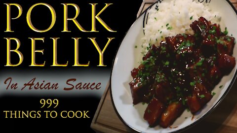 Pork Belly in Asian Style Sauce