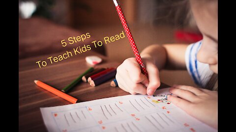 How to teach kids to READ - FAST : 5 STEPS / Phonics