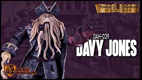 Beast Kingdom Pirates of the Caribbean At World's End Dynamic 8ction Heroes DAH-029 Davy Jones