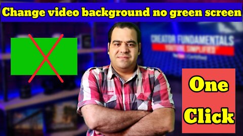 change video background without green screen | remove video background