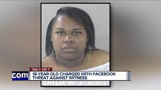Detroit teen accused of making threats on Facebook to kill witness in murder case