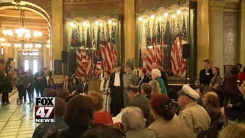Gov. Whitmer stresses the importance of remembering the Holocaust