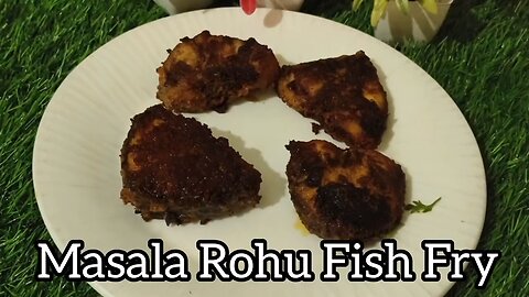 Rohu Fish Fry | Masala fish fry