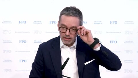 Festung Österreich: Pressekonferenz mit Herbert Kickl