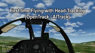 Flying with head-tracking (OpenTrak and AITrack) - Strike fighters 2