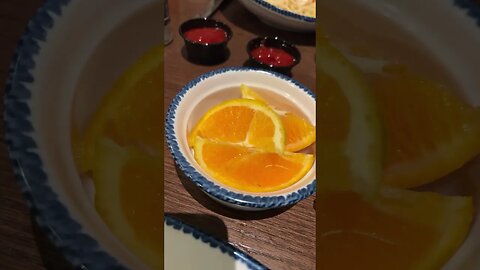 Nothing like a juicy orange 🍊 👍