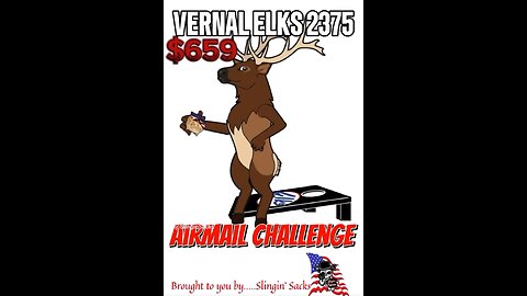 Vernal Elks first airmail winner Cork Snow