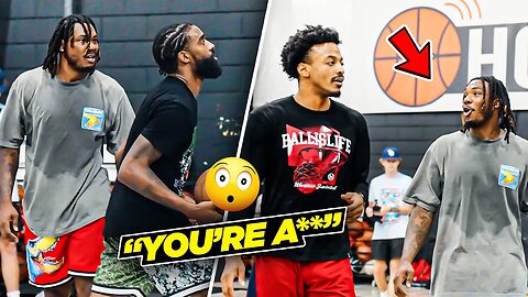 They Started BEEFING During This CRAZY 1v1 King Of The Court Game!