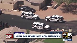 Glendale police searching for home invasion suspects