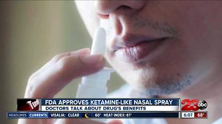 FDA approves Ketamine-like nasal spray for depression