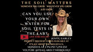 Can You Use Your Own Water For Soil Tests In The Lab?