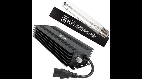 LUMII 600W Watt Sunblaster Dual Spectrum Hps Lamp Bulb Hydroponics