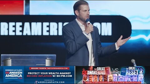 Eric Trump | "Being The Strongest, Toughest, Most Battled Harden Country Anywhere On Earth"