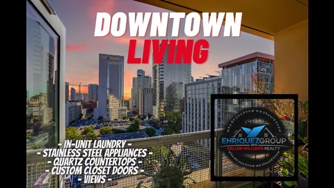 Downtown Living !! Washer/Dryer! #Downtown# Home #SanDiego #upgraded #Kw