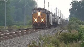 CSX L339 Local Mixed Train from Bascom, Ohio July 24, 2022