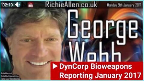 George Webb Has Been Investigating U.S. Bio-Weapon Labs in Ukraine for 5 Years