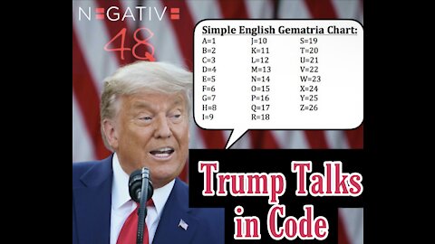 Trump Talks in Code. -Negative 48 (JFK JR)