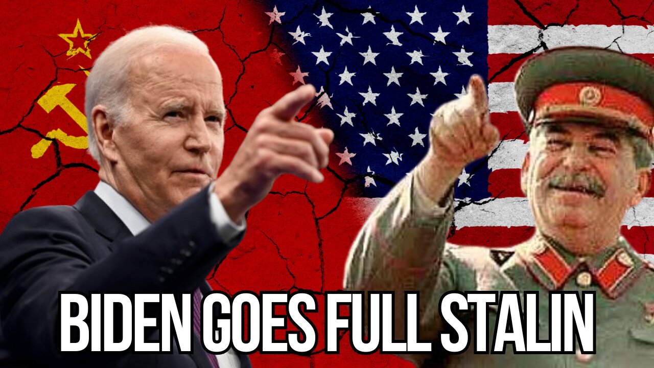 Joe Biden Goes FULL Stalin! Thu, Aug. 8th, 2024