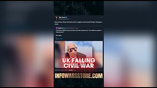 England is Dangerously Close To Civil War - Alex Jones on X