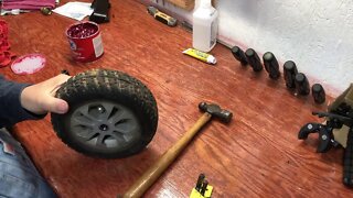 How to replace wheel bearings on a mobility scooter