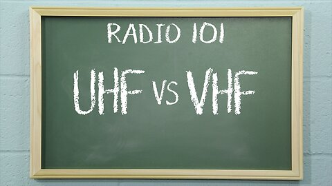 The difference between UHF and VHF two way radios | Radio 101