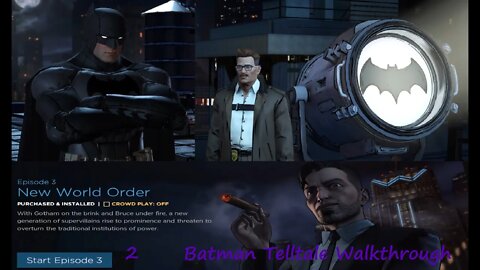 Batman Telltale Walkthrough / New World Order (2) PS5