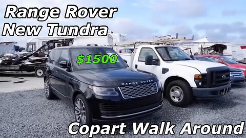 New Tundra Cheap, Range Rover, Motorcycles, Copart Walk Around