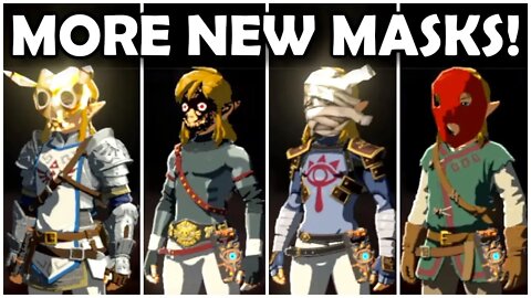 MORE NEW MASKS! Breath of the Wild SECOND WIND | Basement
