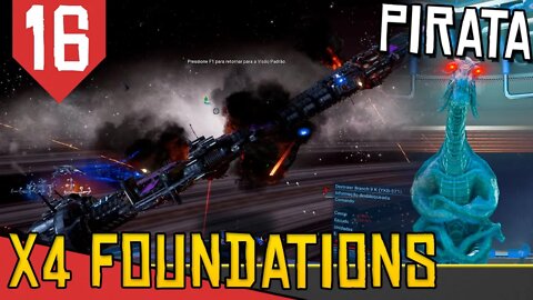 GUERRA contra XENON! - X4 Foundations Tides of Avarice #16 [Gameplay Português PT-BR]