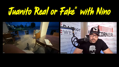 Juanito "Real or Fake" with David Nino.