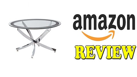 Norwood Coffee Table Tempered Chrome Review