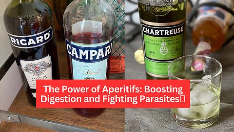The Power of Aperitifs: Boosting Digestion and Fighting Parasites 🍹