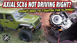 Axial SCX6 Not Driving Right? It May Be A Loose Slipper. Here's How To Fix It.