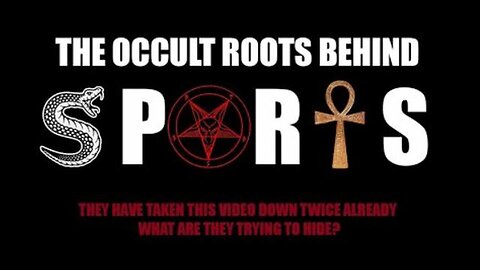 The Occult Roots Behind Sports (PART 1)