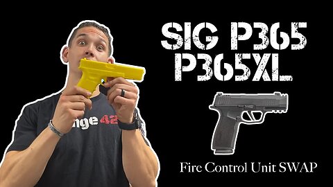 How to swap the Fire Control Unit on a Sig Sauer P365 and P365XL